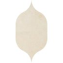 Jerusalem Light Honed Gothic Arabesque Waterjet Limestone Tiles 4 7/8x8 13/16