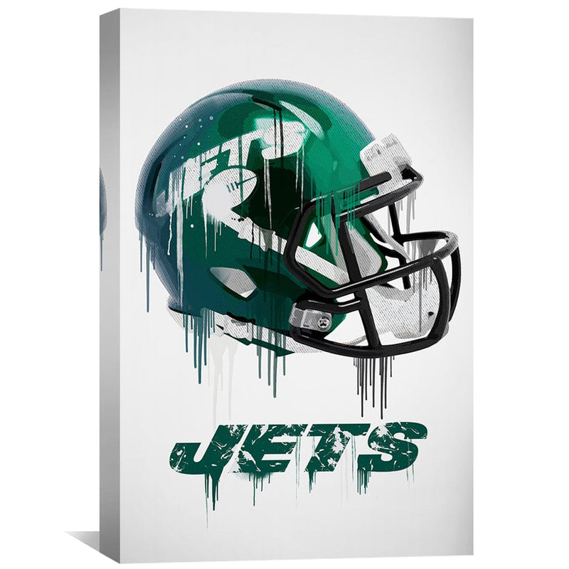 Jets Helmet Canvas