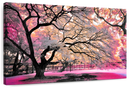 Pink Bloom Claw Trees Wall Art