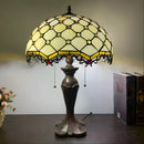 Jewel Design Small Tiffany-Inspired Lamp