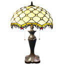 Jewel Design Small Tiffany-Inspired Lamp