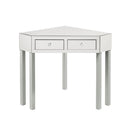 Amaris Mirrored Corner Vanity Set