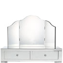 Amaris Mirrored Corner Vanity Set