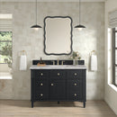 James Martin Lorelai 48" Single Bathroom Vanity, Black Onyx