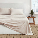 Turkish Cotton Flannel Sheet Set - Winter Floral Collection by Great Bay Home