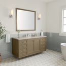James Martin Chicago 60" Single Bathroom Vanity, Walnut Whisper