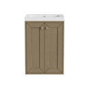 James Martin Chianti 20" Floating Single Bathroom Vanity, Walnut Whisper