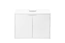 James Martin Boston 25" Storage Cabinet, Glossy White