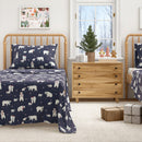 Turkish Cotton Christmas Flannel Sheet Set - Whittaker Collection by Great Bay Home