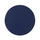 Navy Blue Metal S/2 End Table Set
