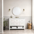 James Martin Breckenridge 48" Single Bathroom Vanity, Bright White