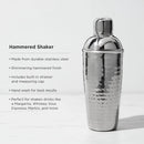Irving Stainless Steel Hammered Cocktail Shaker by Viski