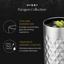 Paragon Stainless Steel Highball Tumbler in Vintage Rose by Viski