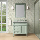 James Martin Brittany 36" Single Bathroom Vanity, Sage Green