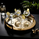Raye Angled Crystal Gin & Tonic Glasses Set of 4 by Viski