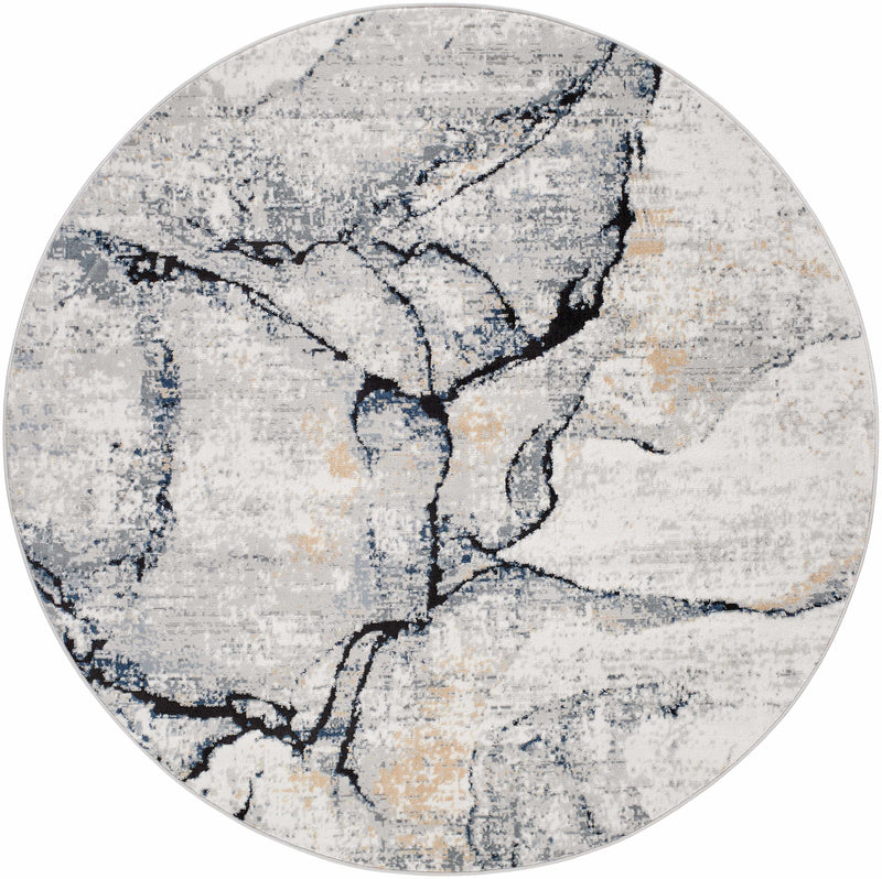 Fremantle Gray Marble Rug