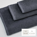 Cotton Textured Bath Towel Set - Acacia Collection by Great Bay Home