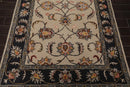 5' x 8' Handmade 100% Wool Traditional Oriental Area Rug Beige