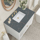 James Martin Myrrin 36" Single Bathroom Vanity, Bright White