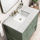 James Martin Breckenridge 36" Single Bathroom Vanity, Smokey Celadon
