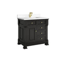 James Martin Brookfield 36" Single Bathroom Vanity, Black Onyx