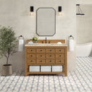 James Martin Malibu 48" Single Bathroom Vanity, Amber Birch