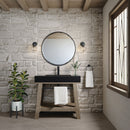 James Martin Auburn 36" Single Console Vanity, Weathered Timber