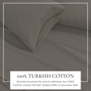 Cotton Solid Flannel Sheet - Nordic Collection by Great Bay Home