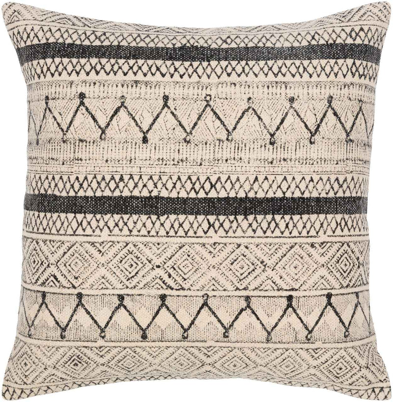 Ubelbach Black Pillow Cover