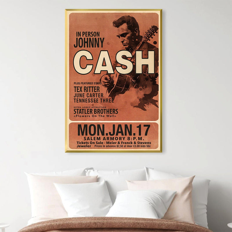 Johnny Cash Canvas