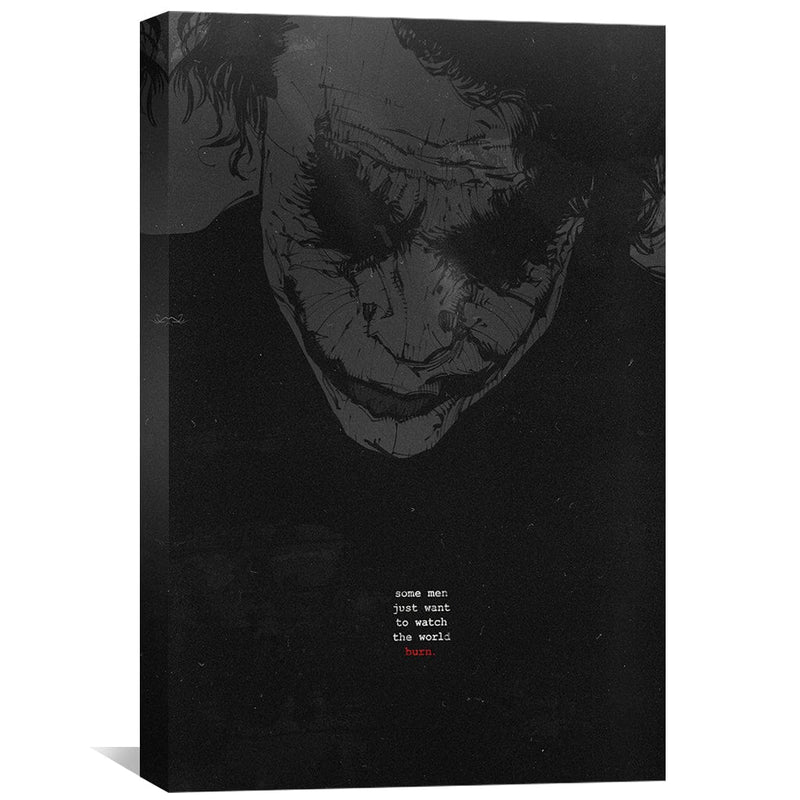 Joker Quote Canvas