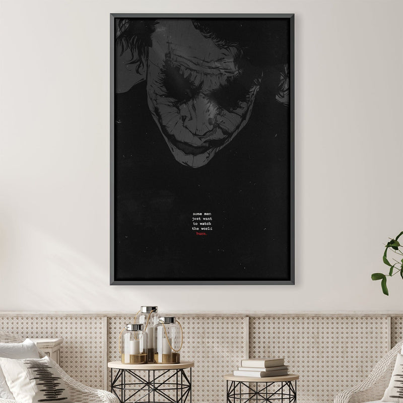 Joker Quote Canvas