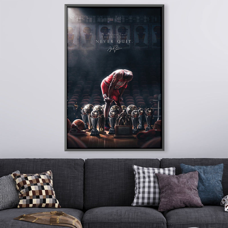 Jordan Trophies Canvas