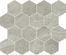 Journey Modern Grey Mosaic D Stone Look Porcelain Mosaics 12x10