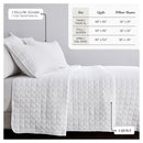 Box-Stitched Seersucker Quilt Set - Seersucker Collection by Great Bay Home