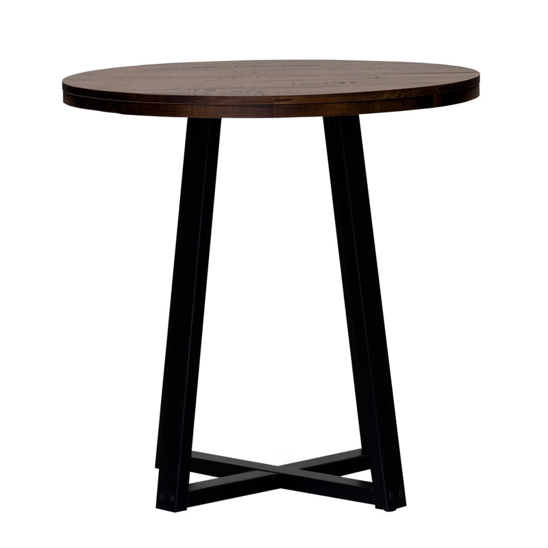 Durango Distressed Wood Round Table