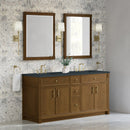 James Martin Bellshire 72" Double Bathroom Vanity, Honey Oak