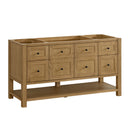 James Martin Breckenridge 60" Single Bathroom Vanity, Light Natural Oak