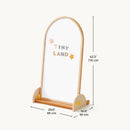 Tiny Land® Double-Sided Arched Magnet Chalkboard by Tiny Land INC