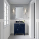 James Martin Brittany 30" Single Bathroom Vanity, Victory Blue