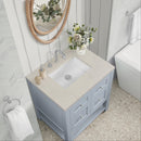 James Martin Breckenridge 30" Single Bathroom Vanity, Serenity Blue