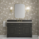 James Martin Brookfield 60" Single Bathroom Vanity, Black Onyx