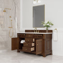 James Martin Brookfield 60" Single Bathroom Vanity, Honey Oak