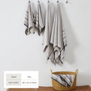 Decorative Cotton Stripe Bath Towel Set - Noelle Collection by Great Bay Home