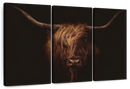Handsome Highland Cow Wall Art