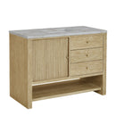 James Martin Marigot 48" Single Bathroom Vanity, Sunwashed Oak