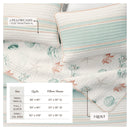 Coastal Printed Cotton Quilt Set - St. Augustine Collection by Great Bay Home