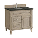 James Martin Lorelai 36" Single Bathroom Vanity, Whitewashed Oak
