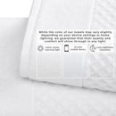 Cotton Diamond Waffle Weave Bath Towel Set - Grayson Collection by Great Bay Home