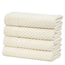 Cotton Diamond Waffle Weave Bath Towel Set - Grayson Collection by Great Bay Home